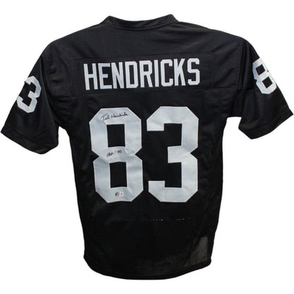 Ted Hendricks Autographed Oakland Raiders Pro Style Jersey (HOF)