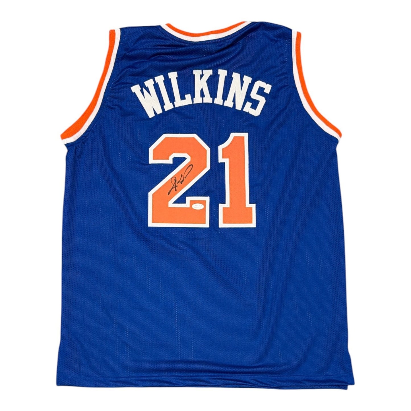 Gerald Wilkins New York Knicks Custom Jersey
