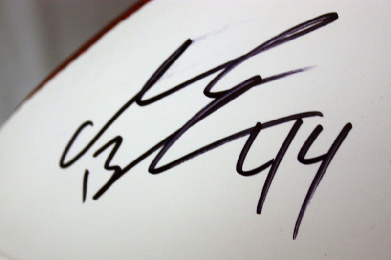 David Wilson & Ahmad Bradshaw Signed New York Giants Logo Football