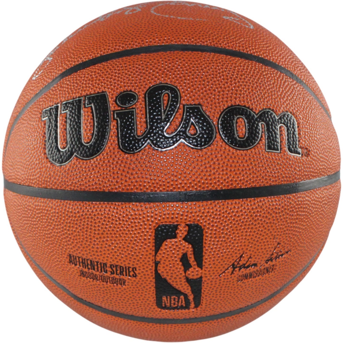 Julius Erving Autographed Philadelphia 76ers Wilson Basketball