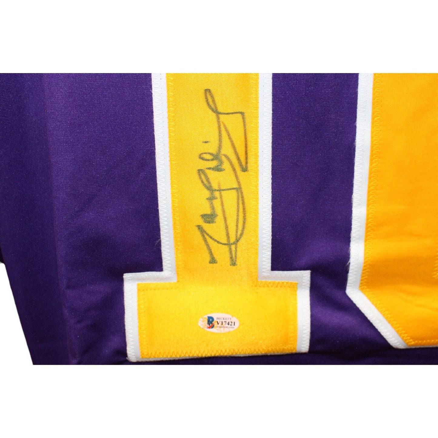Marcel Dionne Autographed LA Kings Purple Pro Style Jersey