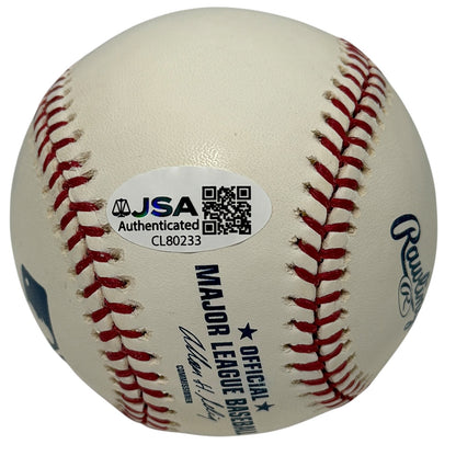 Carlton Fisk Signed Official Major League Baseball (HOF 2000)