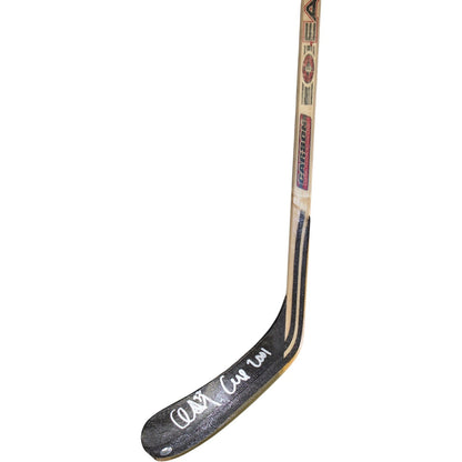 Chris Drury Signed Colorado Avalanche Hockey Stick - "Cup 2001" Inscription