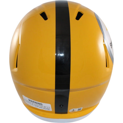 Jerome Bettis Pittsburgh Steelers Signed Full Size 2025 Alternate Helmet