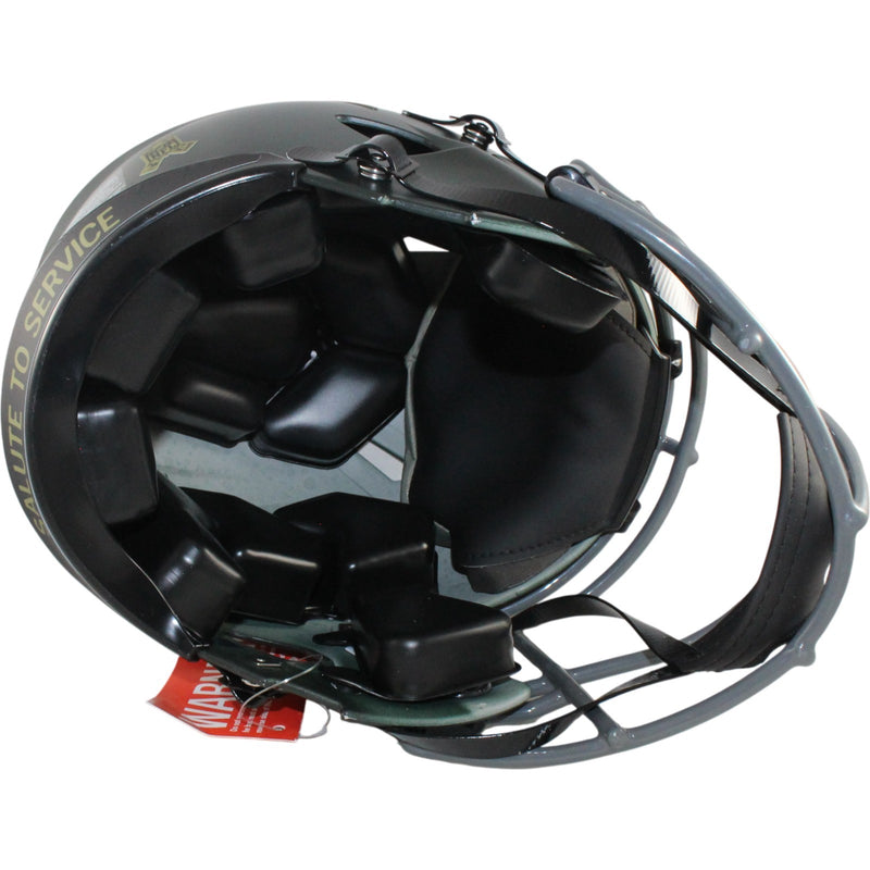 Bo Nix Autographed Denver Broncos 2025 Salute to Service Authentic Helmet