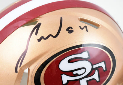 Fred Warner Signed San Francisco 49ers Speed Mini Helmet