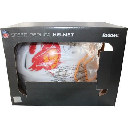 Ronde Barber Signed Tampa Bay Buccaneers Throwback Full Size Helmet HOF