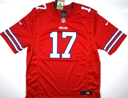 Josh Allen Autographed Buffalo Bills Red Jersey