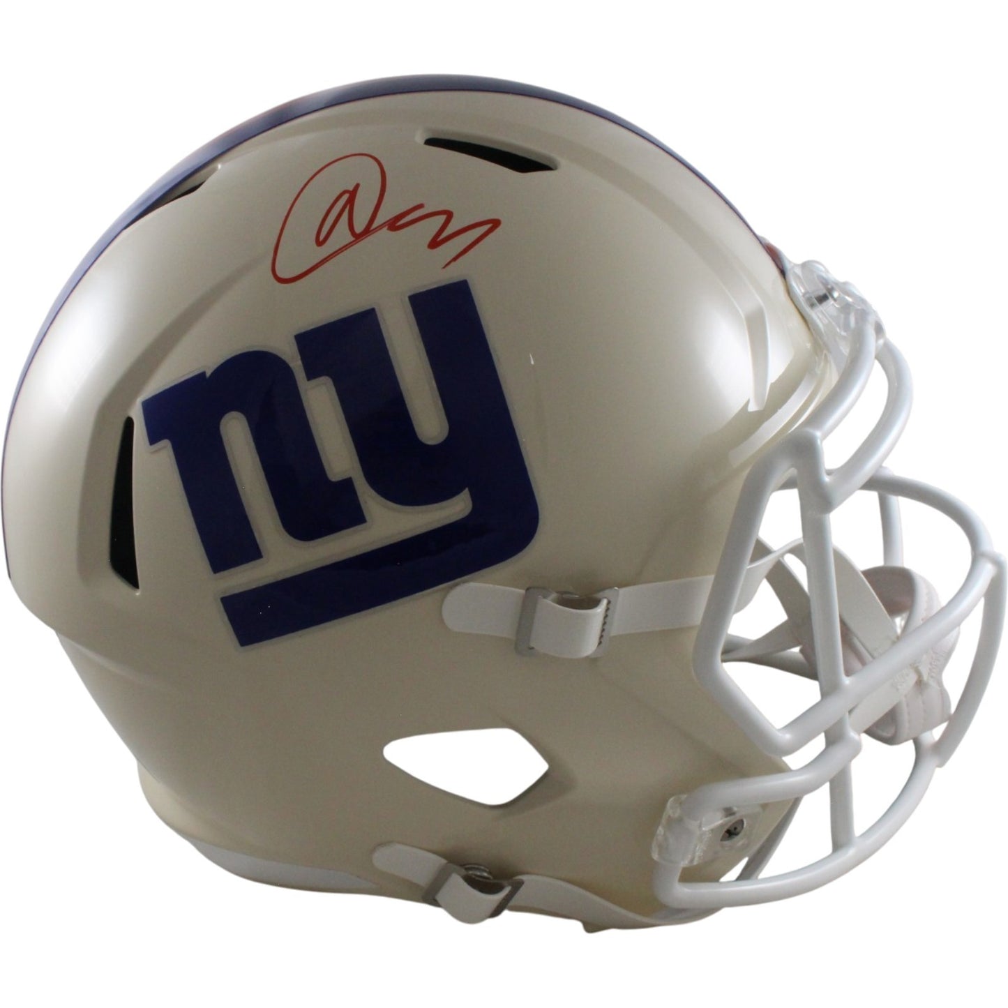 Abdul Carter Signed New York Giants Full Size Retro Helmet