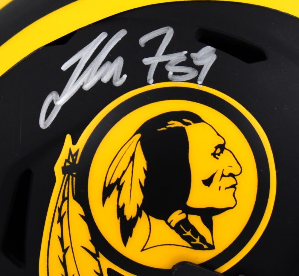 London Fletcher Signed Washington Football Team Eclipse Mini Helmet