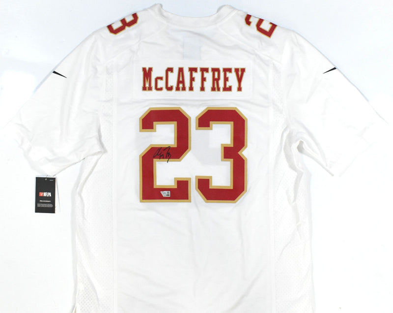 Christian McCaffrey Autographed San Francisco 49ers Nike Tundra Jersey