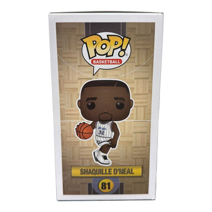 Shaquille O'Neal Signed Orlando Magic Funko Pop #81