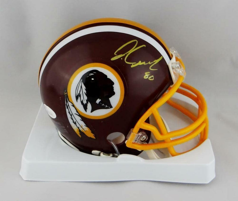 Jamison Crowder Autographed Washington Redskins Gold Mini Helmet