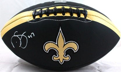 Darren Sproles Signed New Orleans Saints Black Logo Football