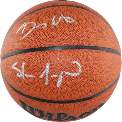 Shawn Kemp & Gary Payton Autographed Seattle Supersonics Wilson Basketball