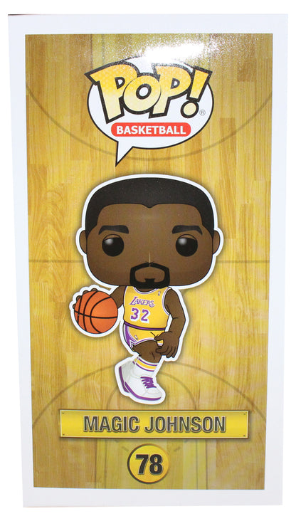 Magic Johnson Signed LA Lakers Funko Pop! #78 Beckett COA