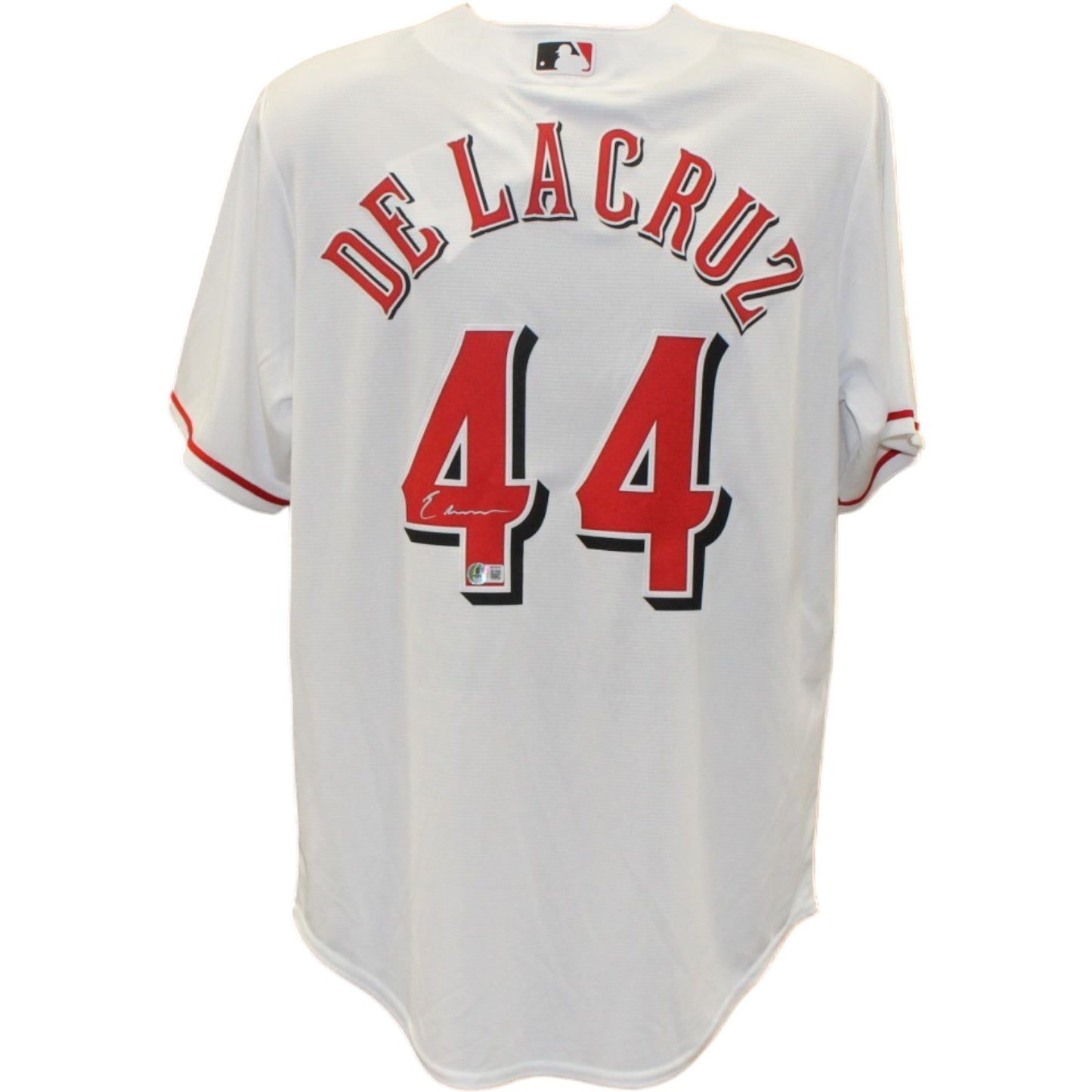 Elly De La Cruz Autographed Cincinnati Reds Nike White Jersey