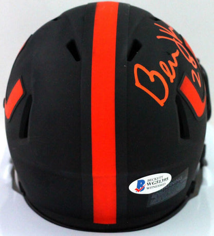 Bernie Kosar Autographed Miami Hurricanes Eclipse Mini Helmet