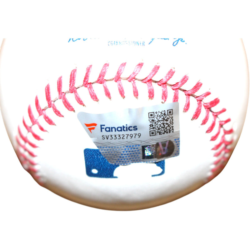 Mike Yastrzemski Signed San Francisco Giants Baseball Inscribed "Go Giants"