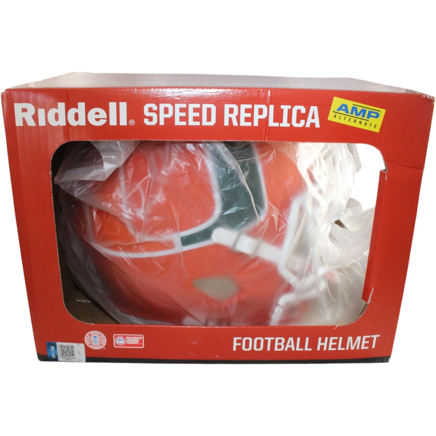 Michael Irvin Signed Miami Hurricanes Full Size AMP Helmet