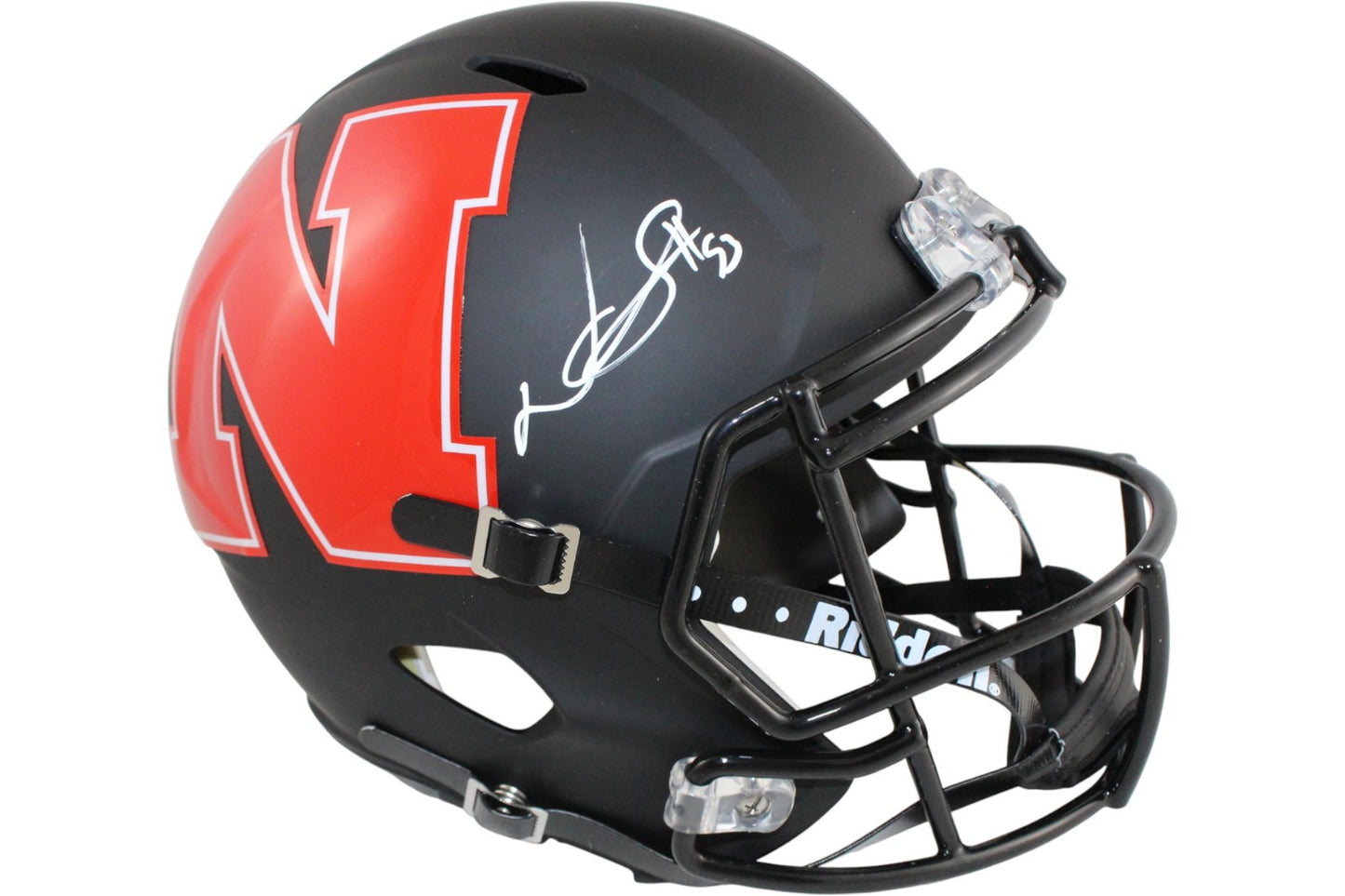 Ndamukong Suh Autographed Nebraska Cornhuskers Full Size Replica AMP Helmet