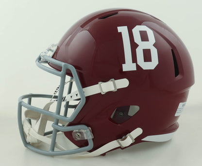 Minkah Fitzpatrick Signed Alabama Crimson Tide Full Size Replica Helmet