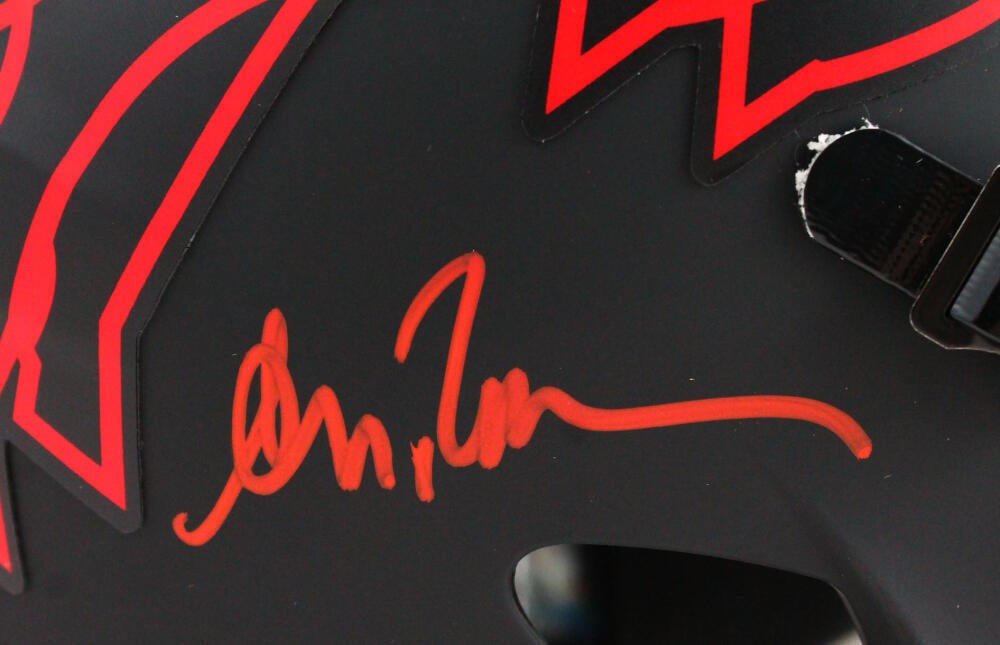 Jim Kelly, Andre Reed & Thurman Thomas Signed Buffalo Bills Eclipse Helmet