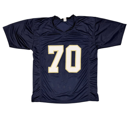 Zack Martin Autographed Notre Dame Fighting Irish Custom Jersey (BAS COA)