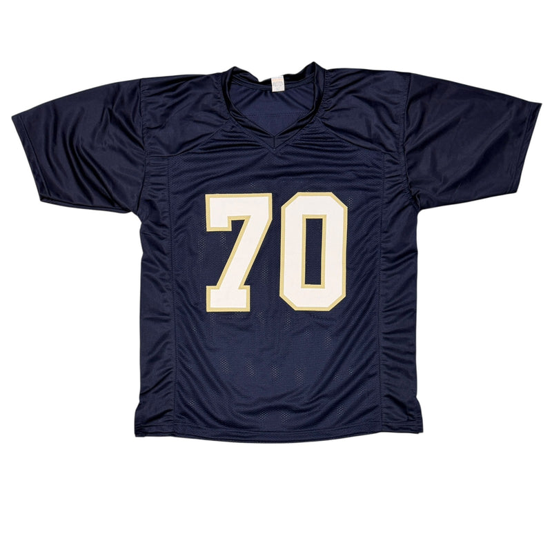 Zack Martin Autographed Notre Dame Fighting Irish Custom Jersey (BAS COA)