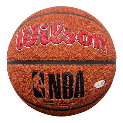 Steve Francis Signed Houston Rockets Basketball - 2000 ROY