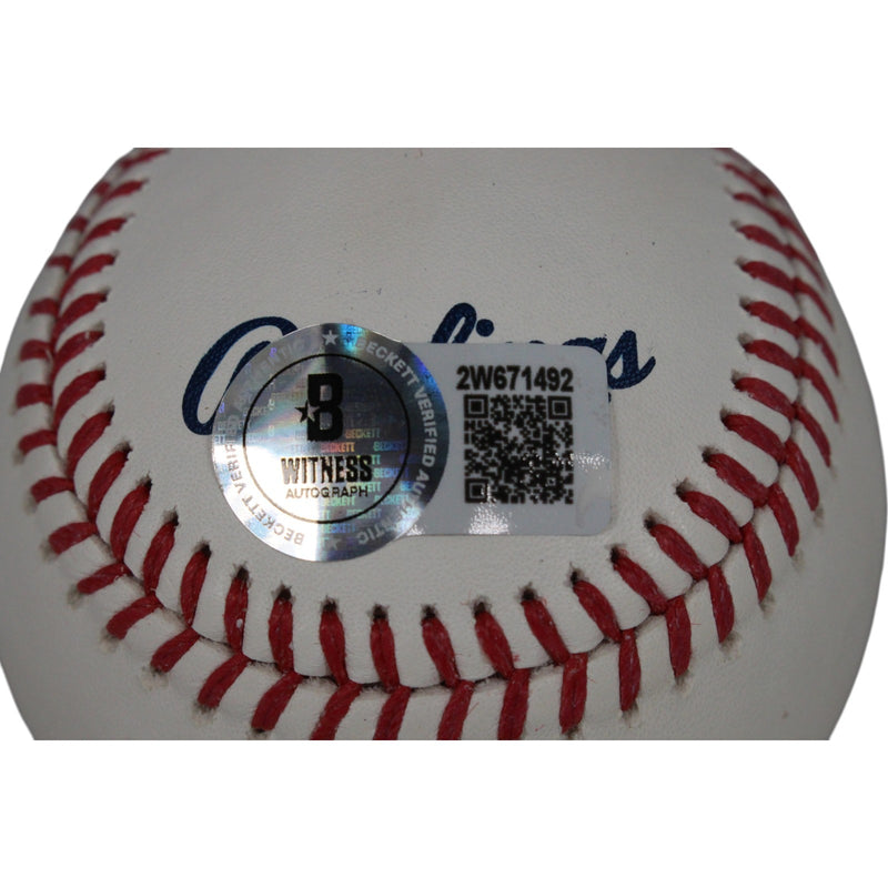 Hideki Matsui New York Yankees Autographed Official Major League Baseball