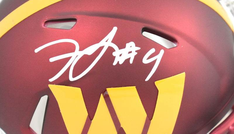 Frankie Luvu Signed Washington Commanders Speed Mini Helmet