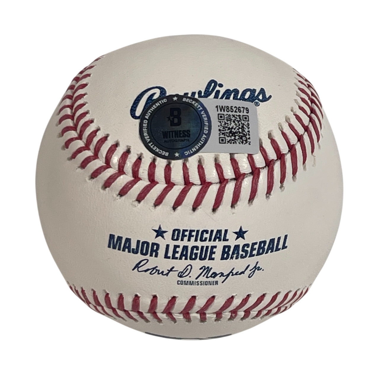 Jeff Reardon Signed Rawlings MLB Baseball 1980s Rolaids Reliever BAS