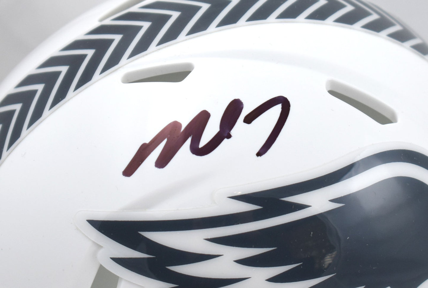 Michael Vick Signed Philadelphia Eagles Mini Helmet - 2024 Salute to Service