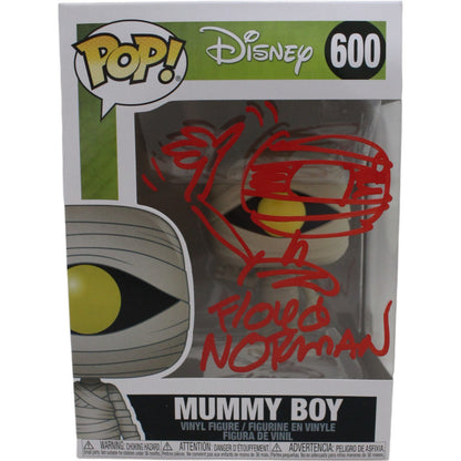 Floyd Norman Signed Disney Mummy Boy Funko Pop! #600 (Beckett)