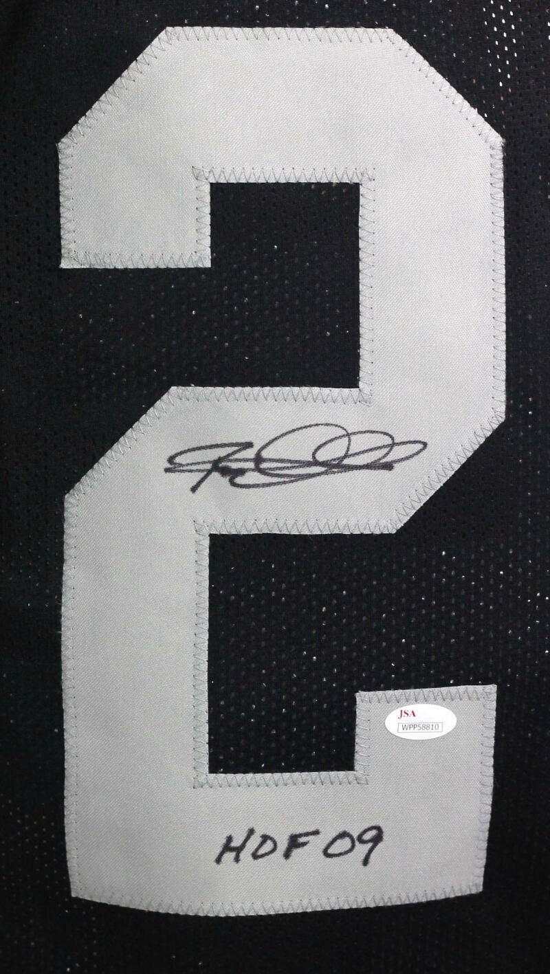 Rod Woodson Autographed Pittsburgh Steelers Style Black Jersey (HOF)