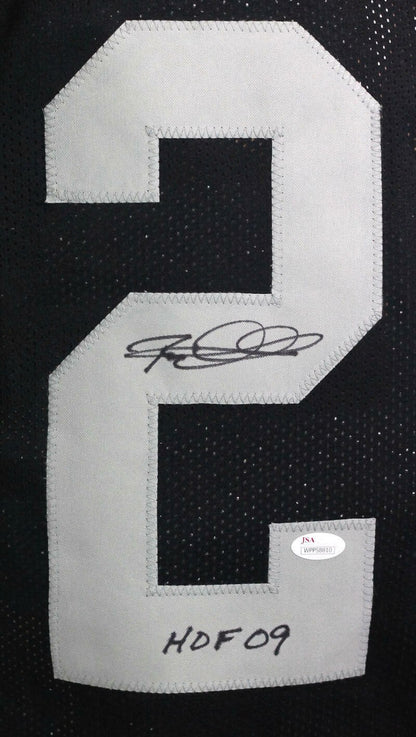 Rod Woodson Autographed Pittsburgh Steelers Style Black Jersey (HOF)