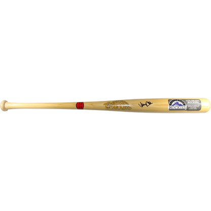 Vinny Castilla Autographed Colorado Rockies Baseball Bat