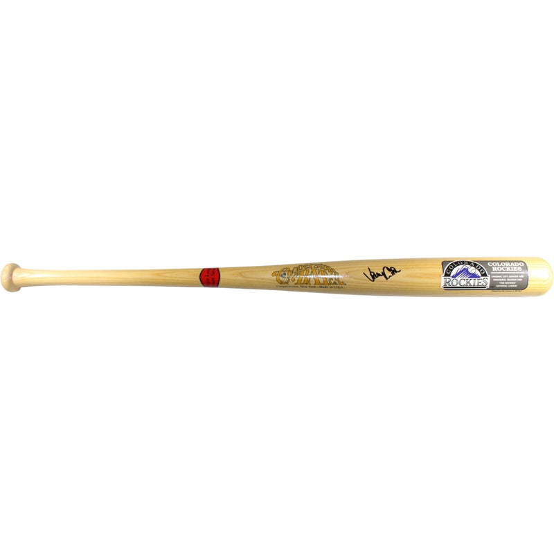 Vinny Castilla Autographed Colorado Rockies Baseball Bat