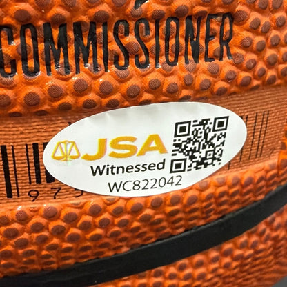 Earl Monroe Signed Wilson NBA Basketball - "The Pearl" Inscription