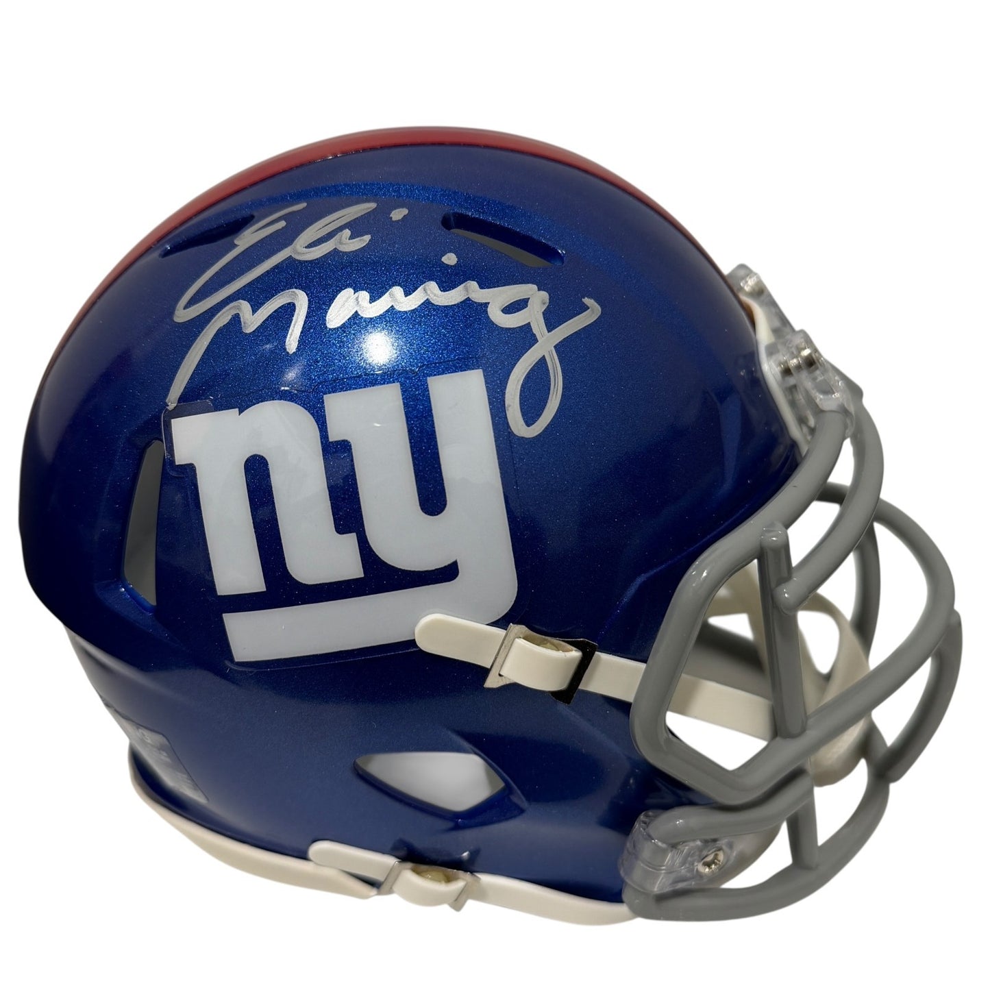 Eli Manning New York Giants Autographed Speed Mini Helmet Fanatics COA