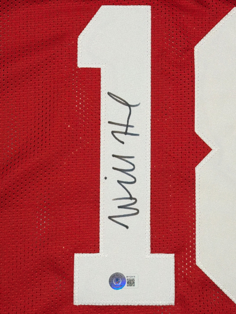 Will Howard Autographed Ohio State Buckeyes Custom Jersey