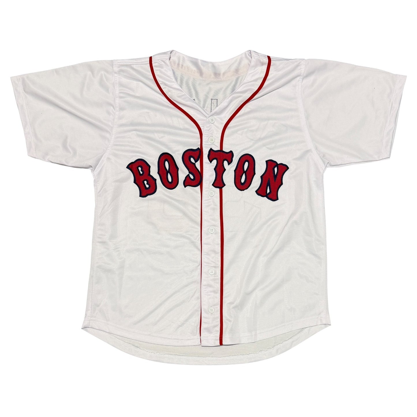 Curt Schilling Signed Boston Red Sox Custom Jersey