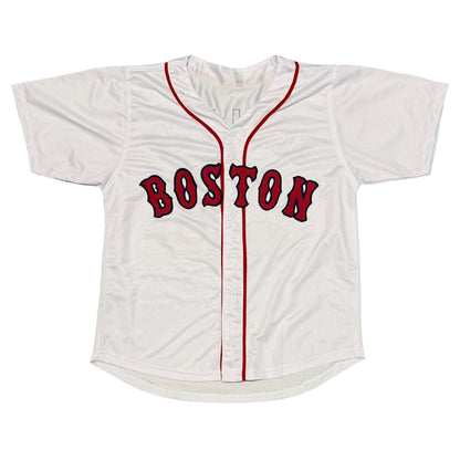 Curt Schilling Signed Boston Red Sox Custom Jersey