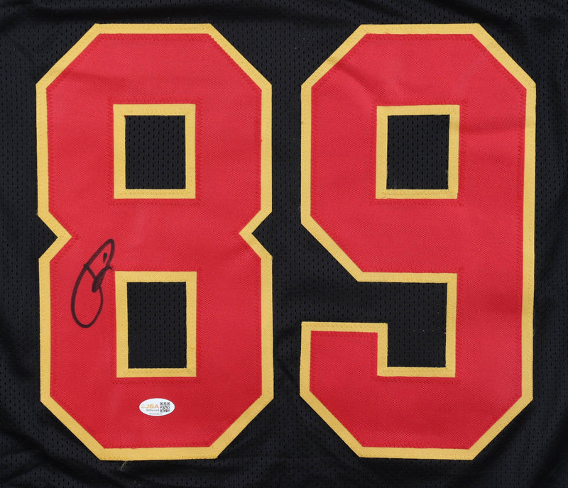 Andre Rison Autographed Kansas City Chiefs Black Custom Jersey