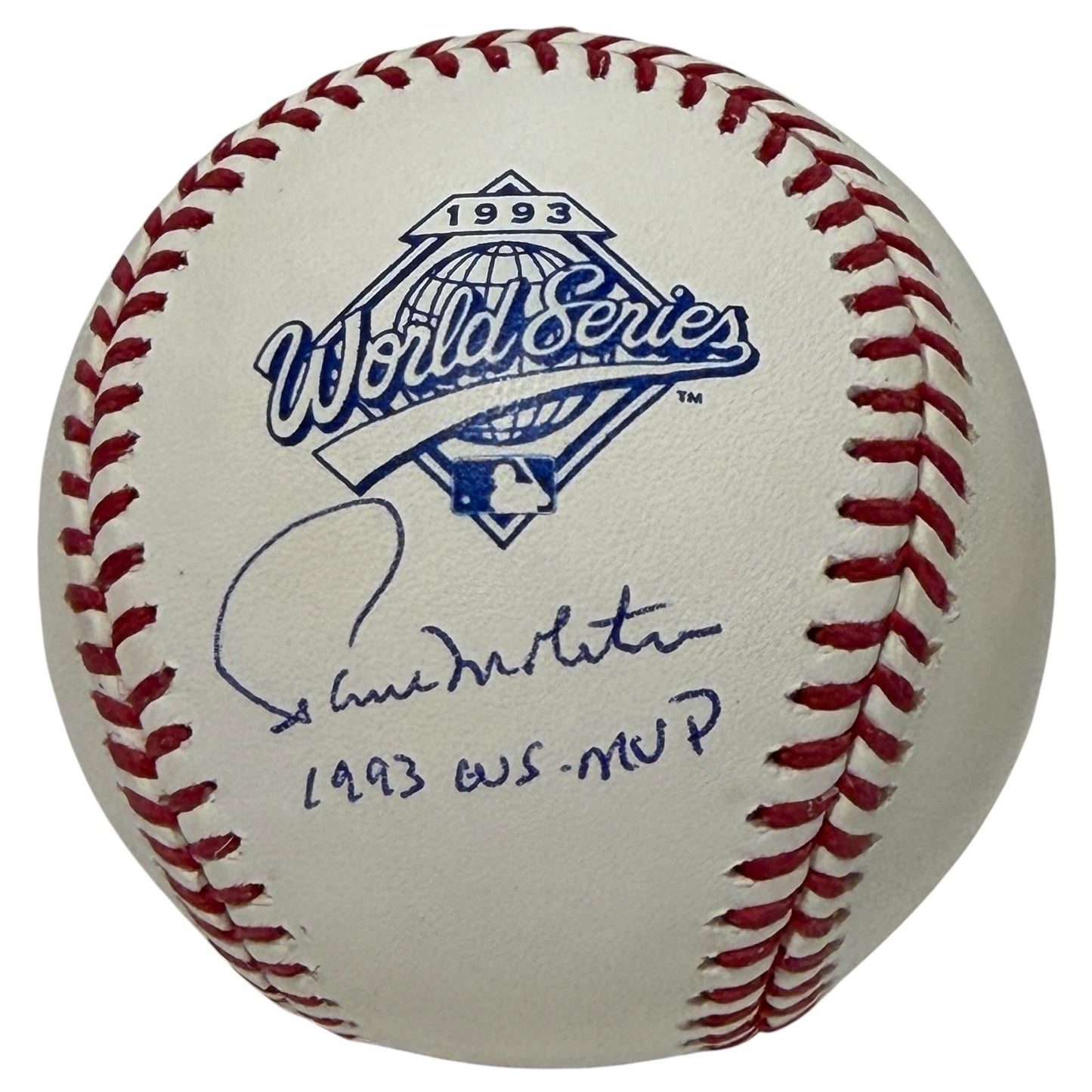 Paul Molitor Signed 1993 World Series Baseball (w/ MVP Inscription)