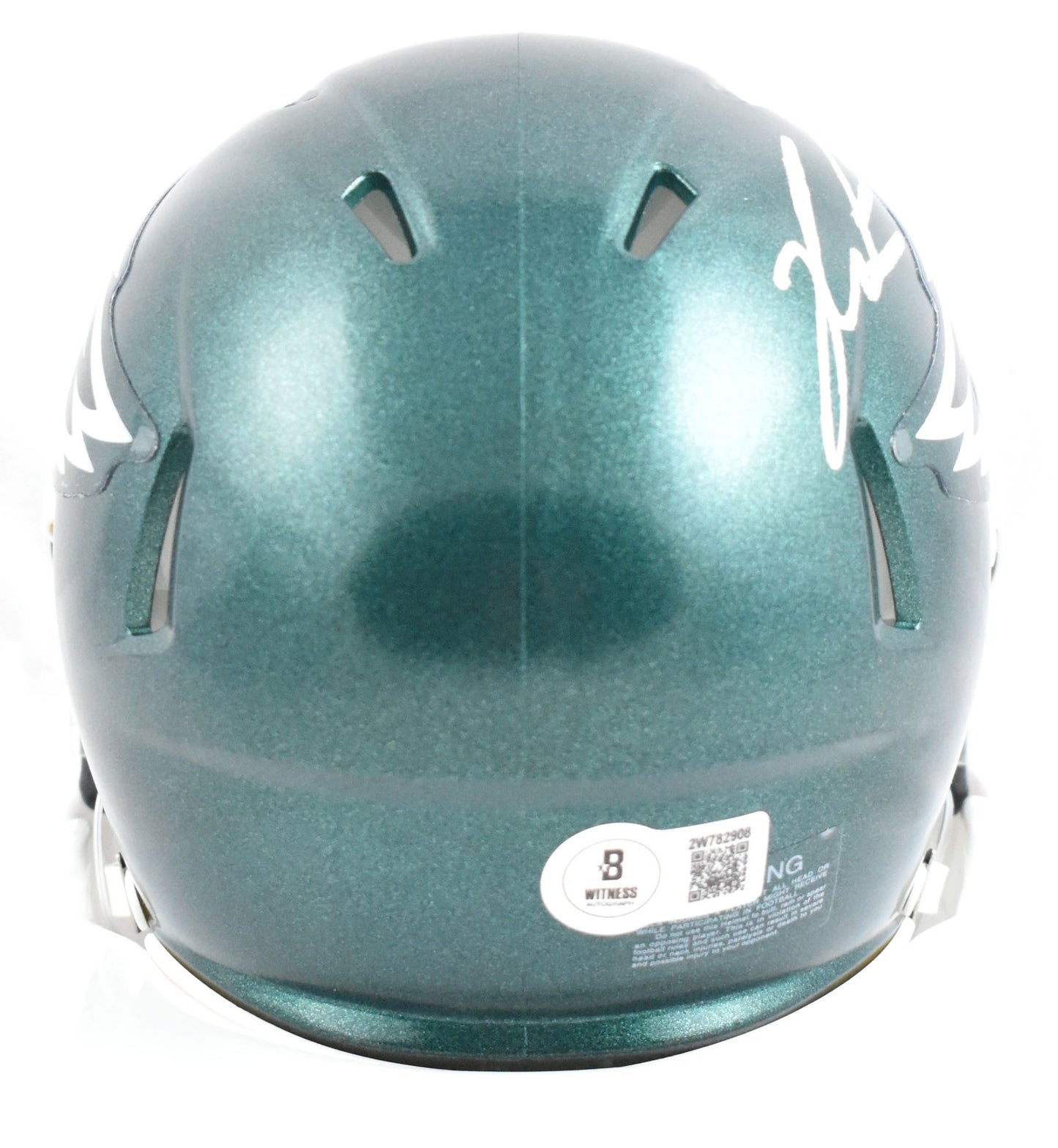 Jalen Carter Signed Philadelphia Eagles Speed Mini Helmet