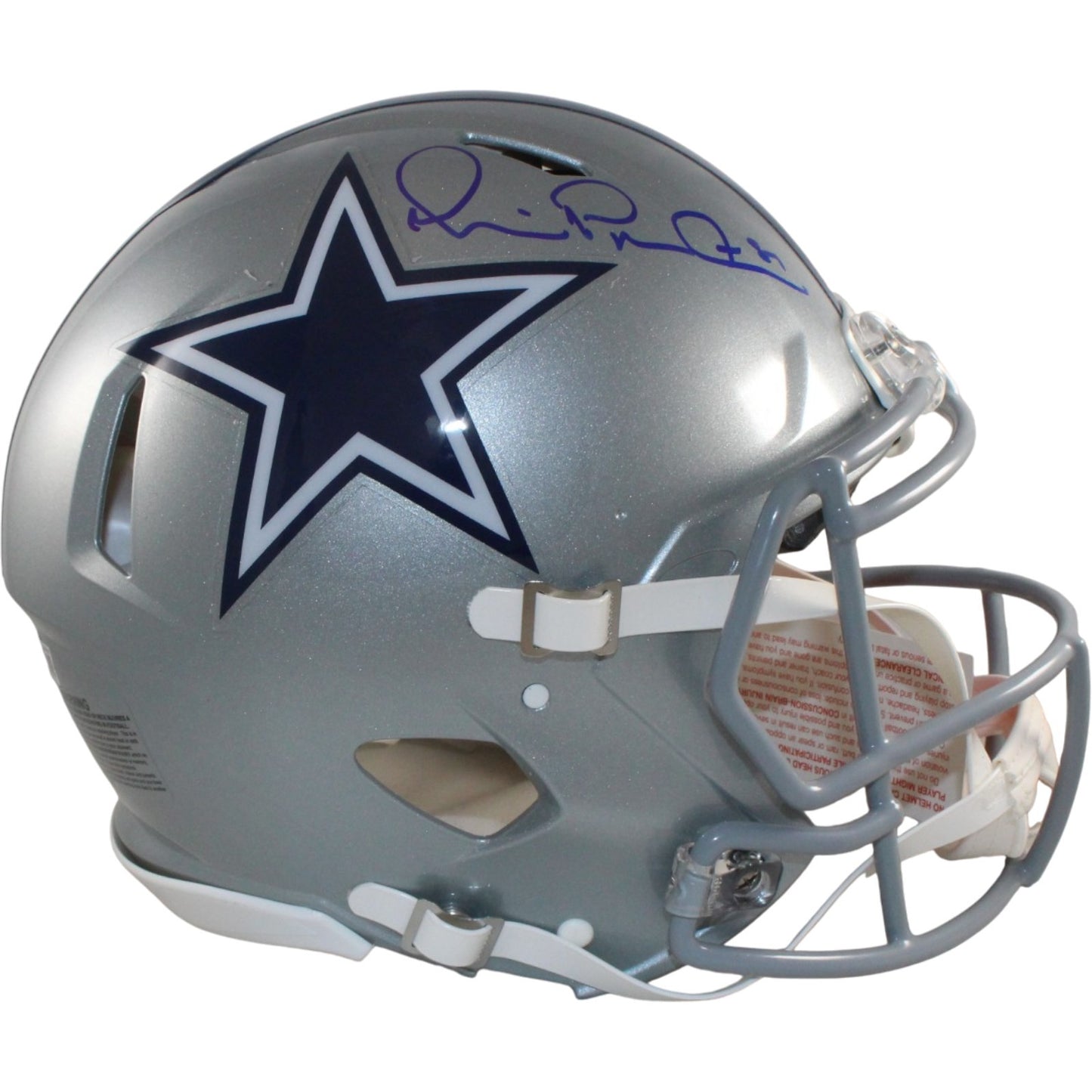 Michael Irvin Autographed Dallas Cowboys Full Size Authentic Helmet