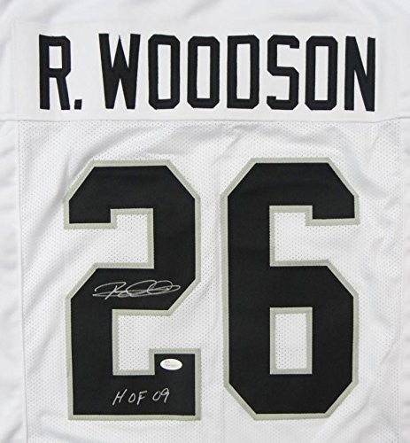 Rod Woodson Signed White Custom Football Jersey - HOF Inscribed