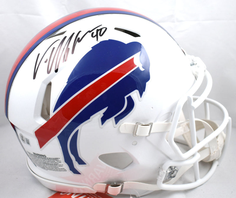 Von Miller Signed Buffalo Bills Full Size Speed Authentic Helmet